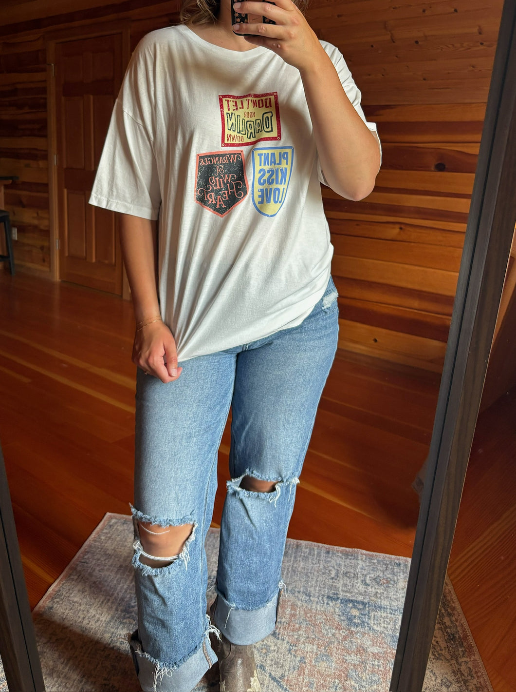 Wrangle A Wild Heart Tee