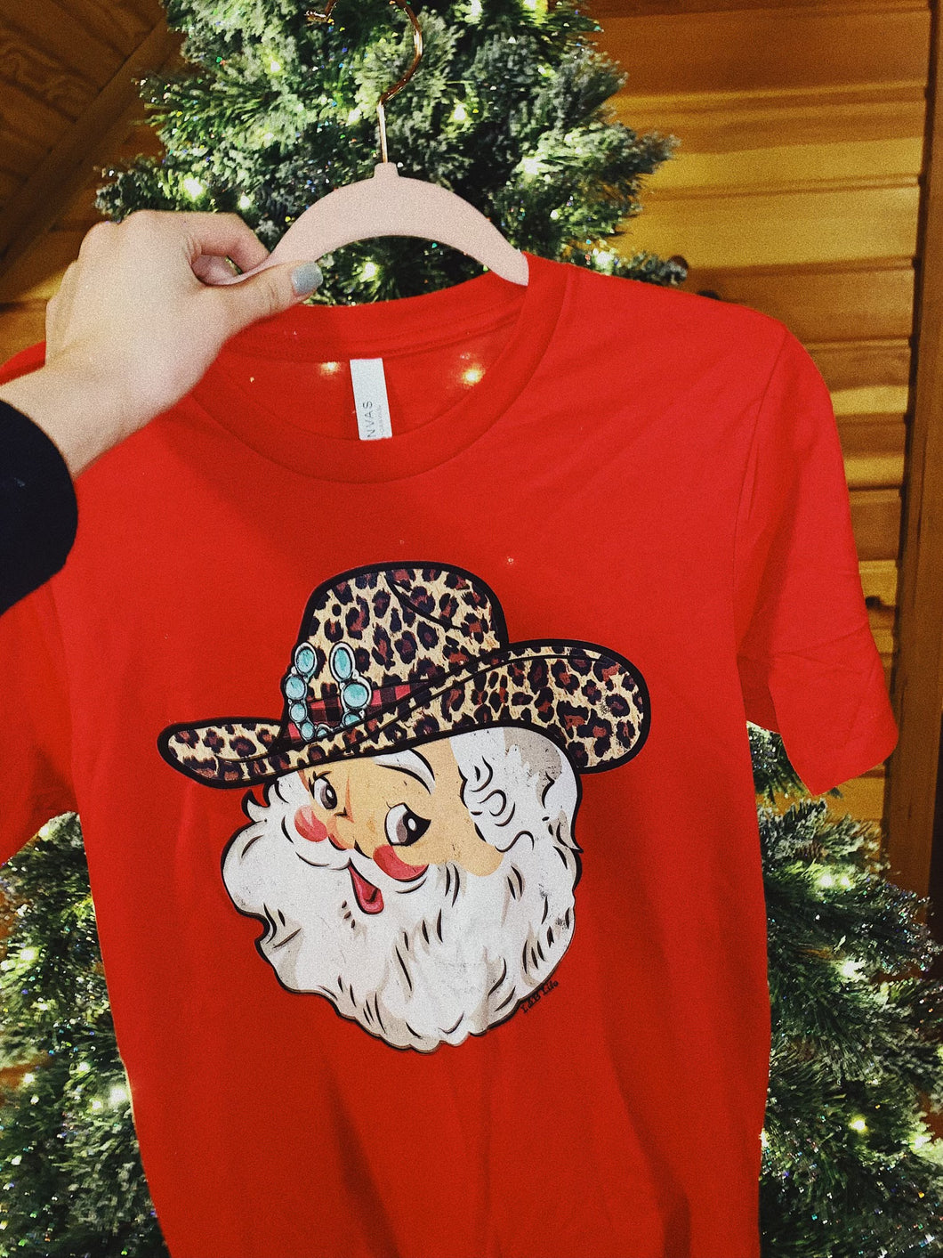 Cowboy Santa Tee