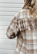 Load image into Gallery viewer, Fringed Flannel

